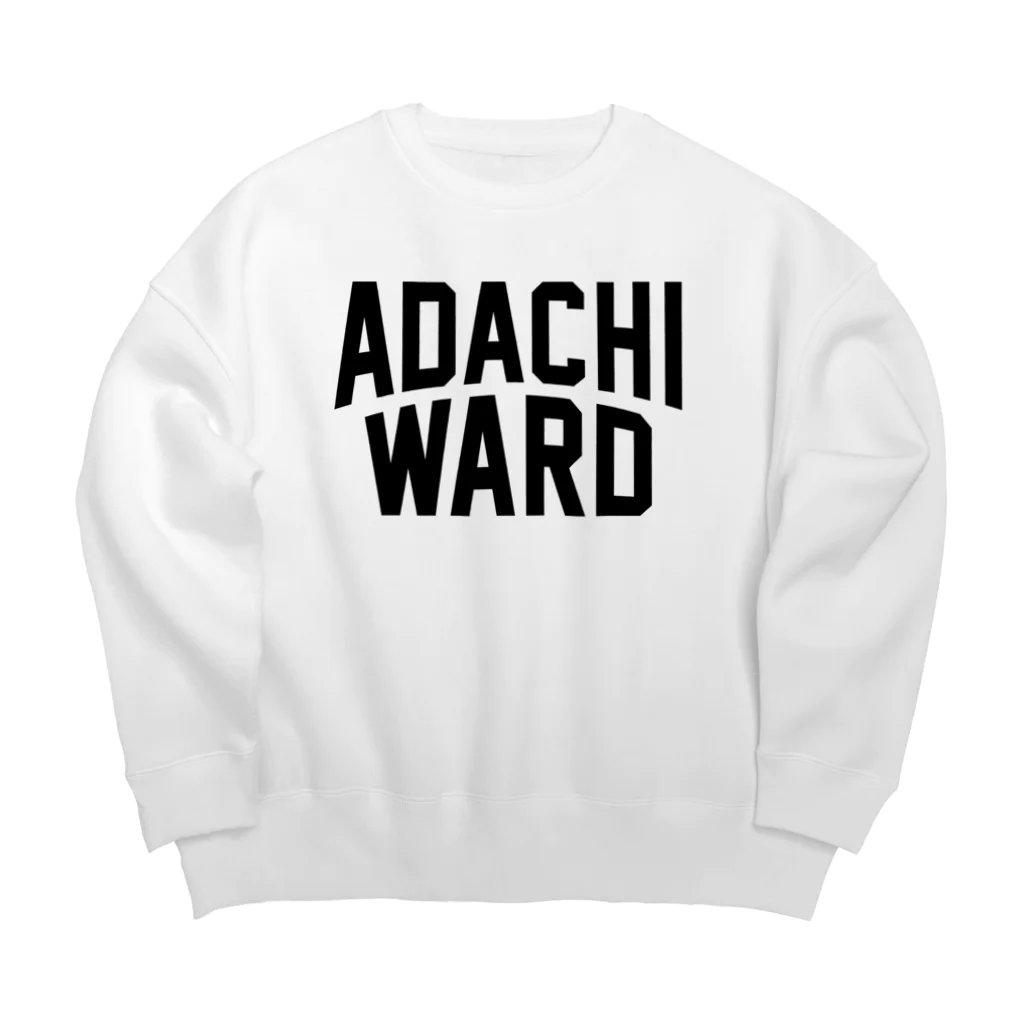 JIMOTOE Wear Local Japanの足立区 ADACHI WARD Big Crew Neck Sweatshirt