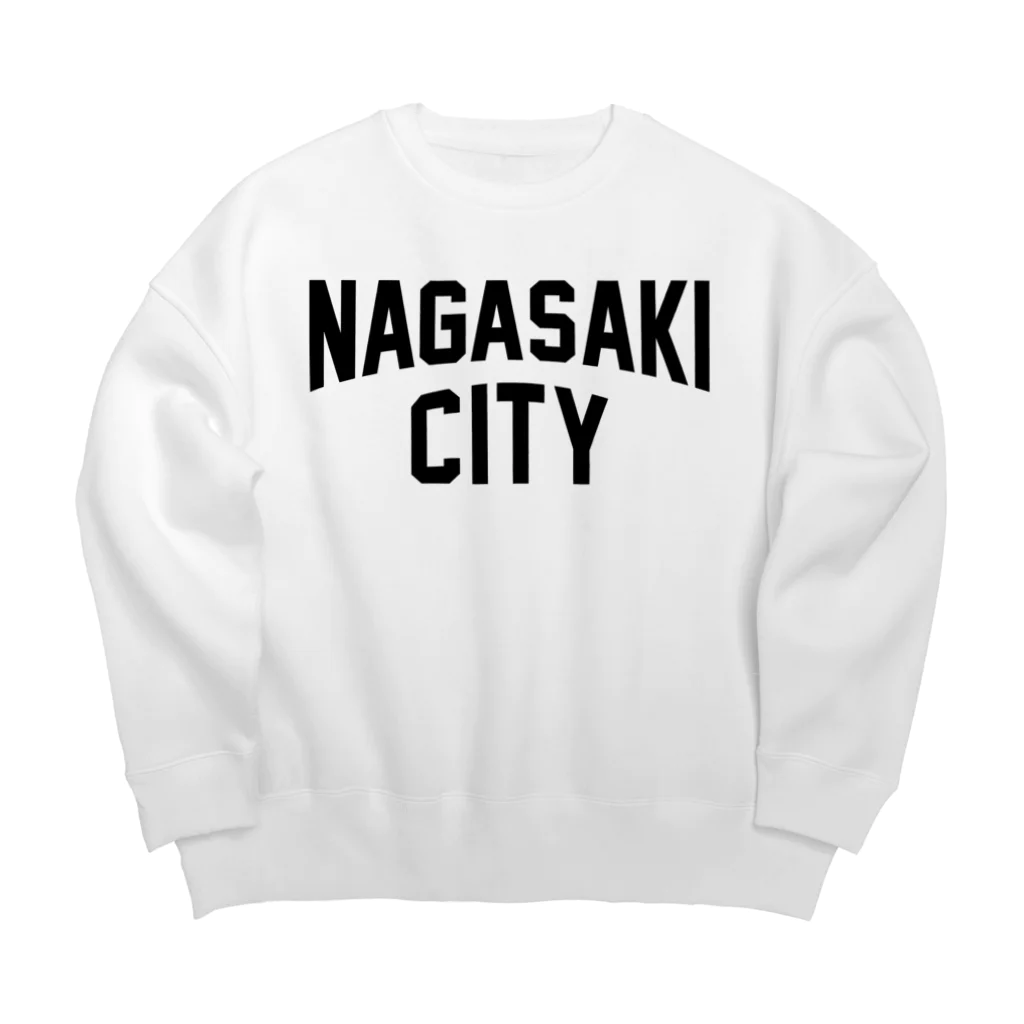 JIMOTO Wear Local Japanのnagasaki city　長崎ファッション　アイテム Big Crew Neck Sweatshirt