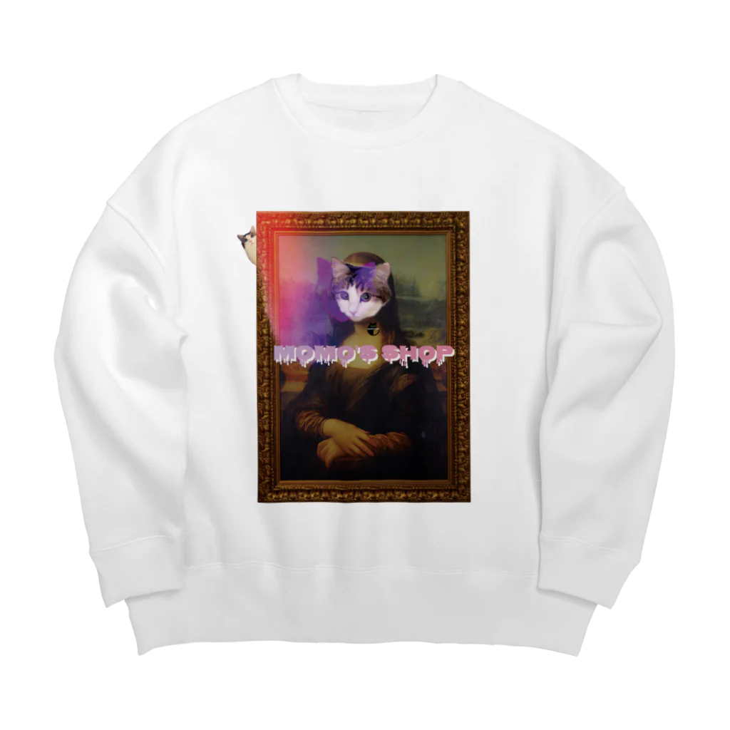 𝙈𝙊𝙈𝙊'𝙨 𝙎𝙝𝙤𝙥のMOMO・LIZA Big Crew Neck Sweatshirt