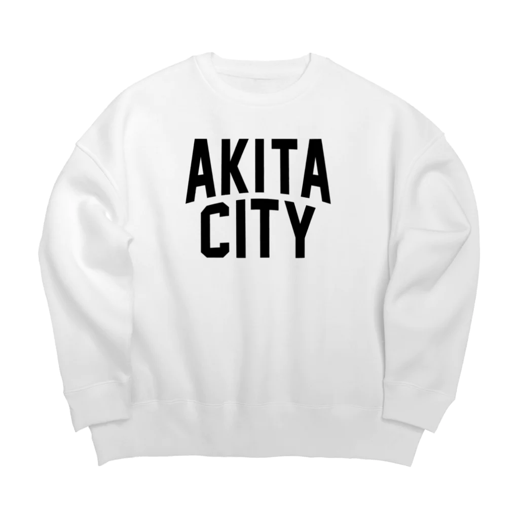 JIMOTOE Wear Local Japanのakita city　秋田ファッション　アイテム Big Crew Neck Sweatshirt