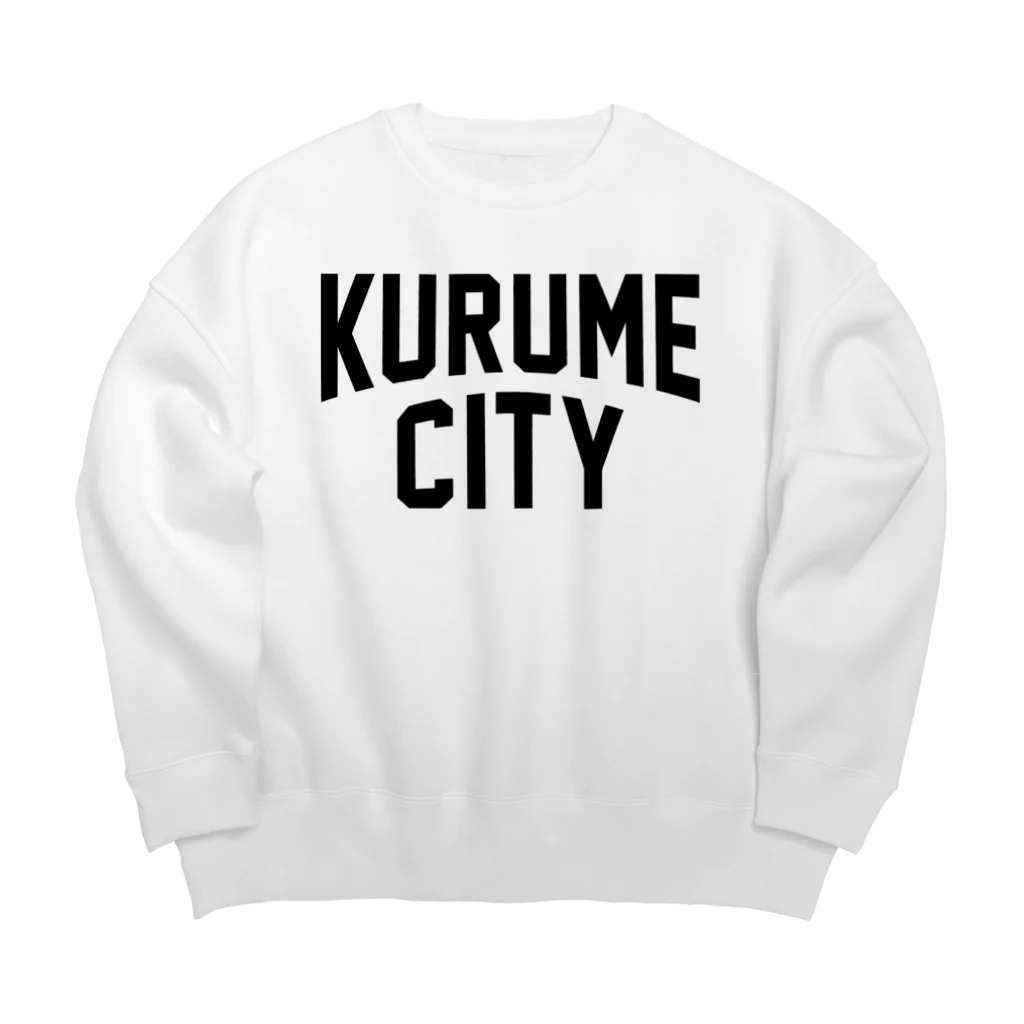 JIMOTOE Wear Local Japanのkurume city　久留米ファッション　アイテム Big Crew Neck Sweatshirt