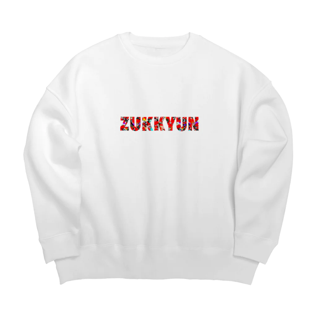 えすぷれっそましーんのズッキュン(ZUKKYUN) シンプル Big Crew Neck Sweatshirt