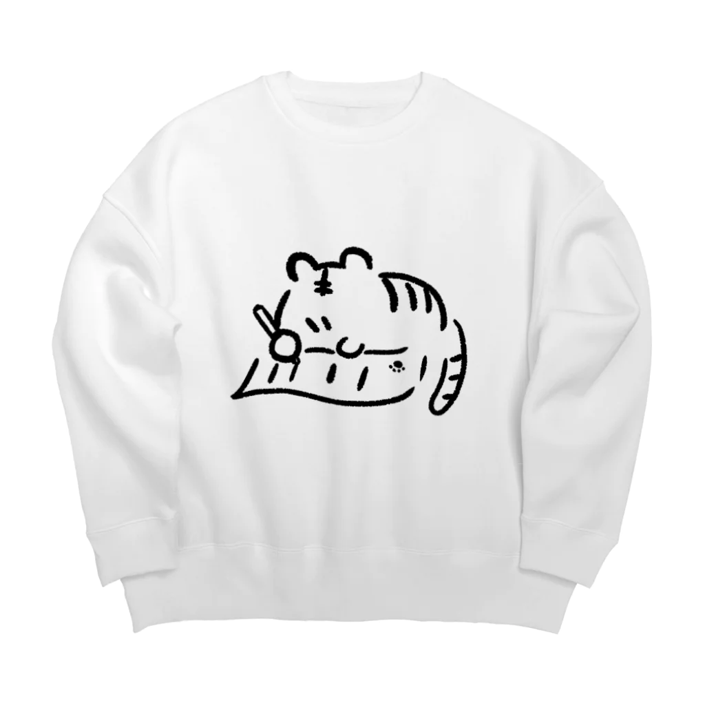 遣隋使さんのりちょ Big Crew Neck Sweatshirt