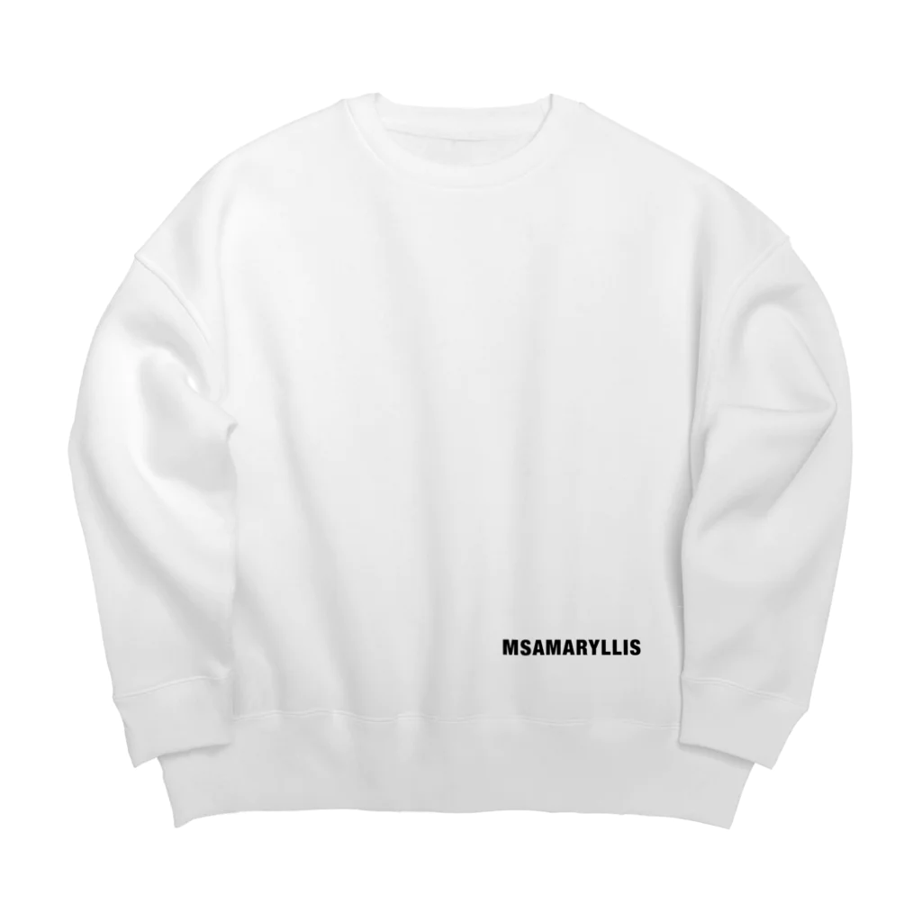 Ms Amaryllis のMs Amaryllis BASIC LOGO 2 ビッグシルエットスウェット