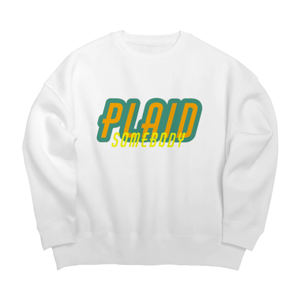 QB🦖のPLAID_m ビッグシルエットスウェット