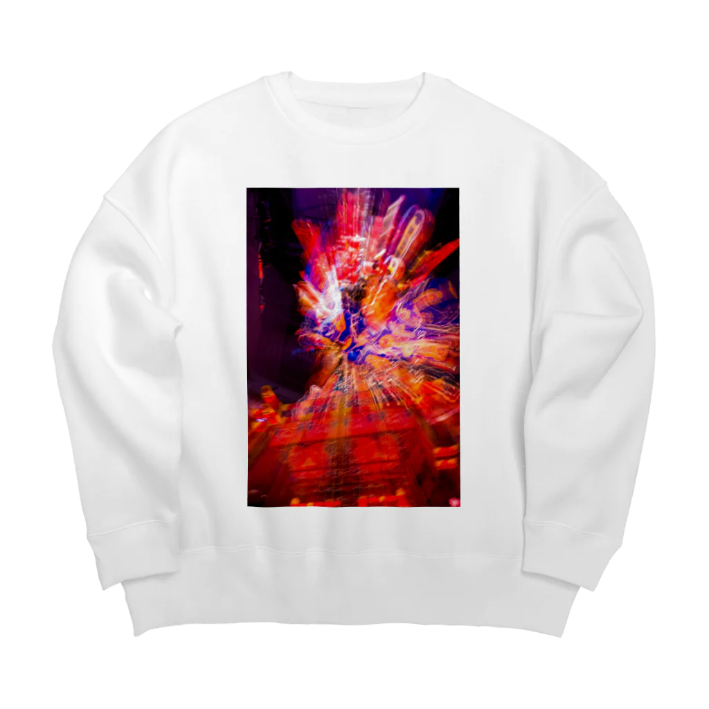 lindalinのパワー Big Crew Neck Sweatshirt