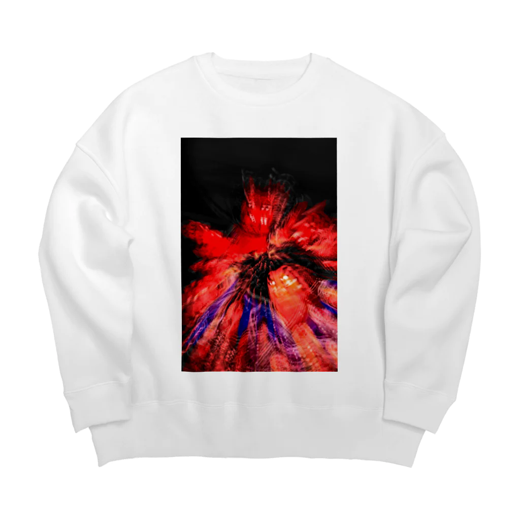 lindalinのパワー Big Crew Neck Sweatshirt