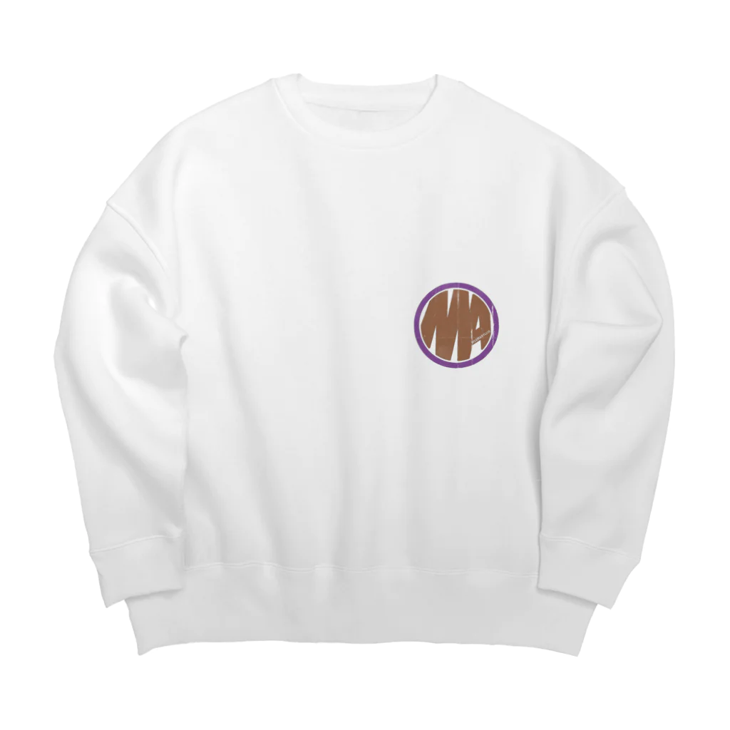 Ms Amaryllis のMs Amaryllis vintage circle logo Big Crew Neck Sweatshirt