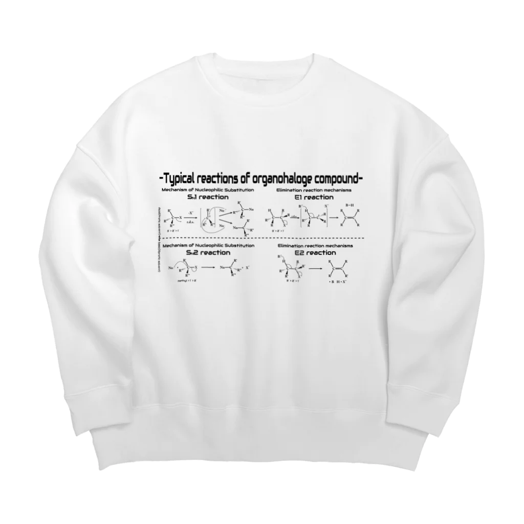 U Libraryの有機ハロゲン化合物の代表的反応（有機化学） Big Crew Neck Sweatshirt