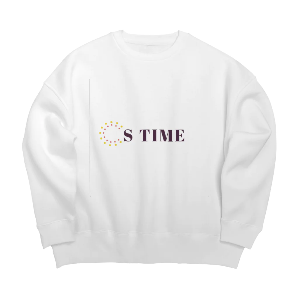 S TIME のS TIME  Big Crew Neck Sweatshirt