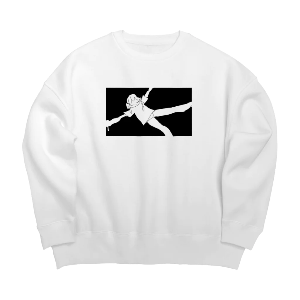 zoooのすう Big Crew Neck Sweatshirt