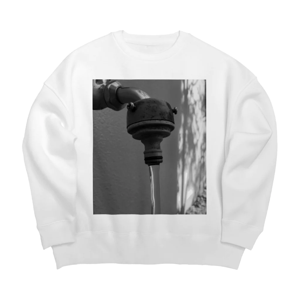 アトリエヱキパの真水 Big Crew Neck Sweatshirt