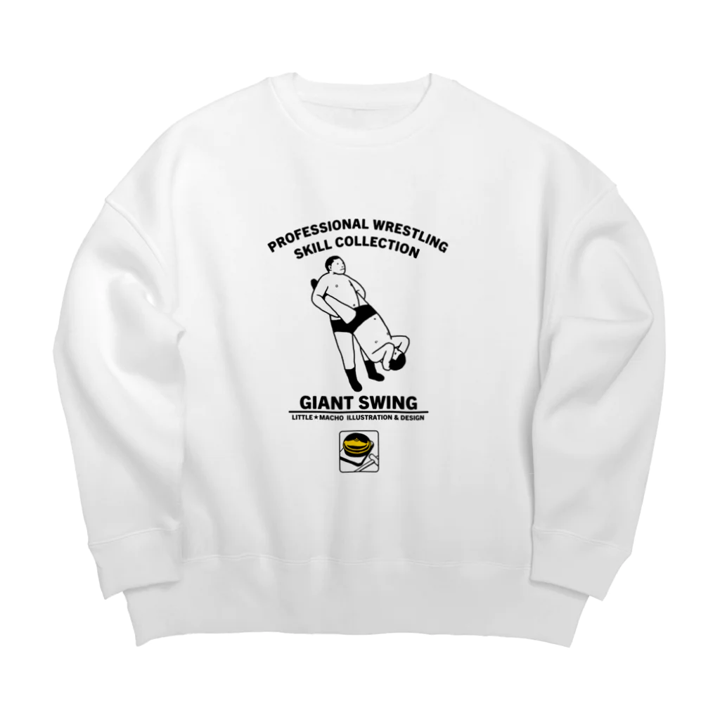 Little Machoのジャイアントスイング Big Crew Neck Sweatshirt