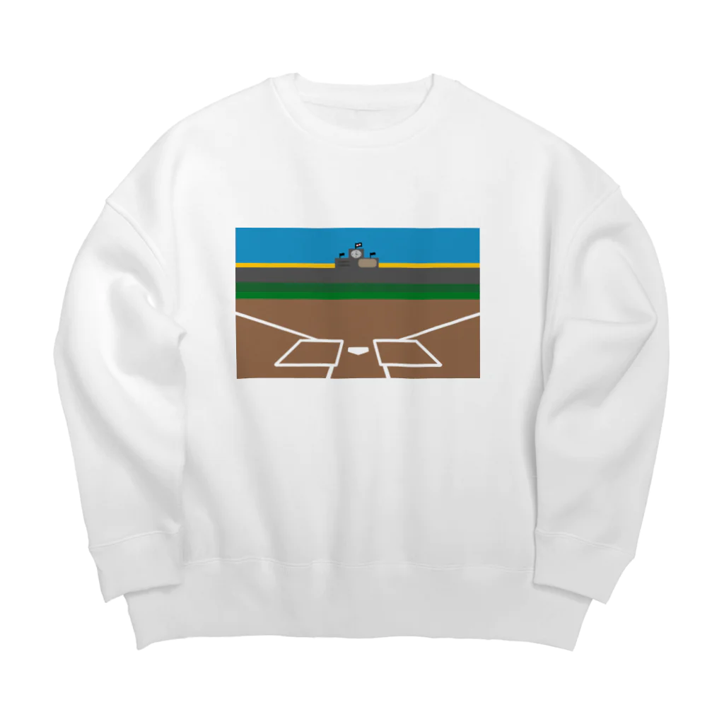 tamaccoの甲子園 Big Crew Neck Sweatshirt