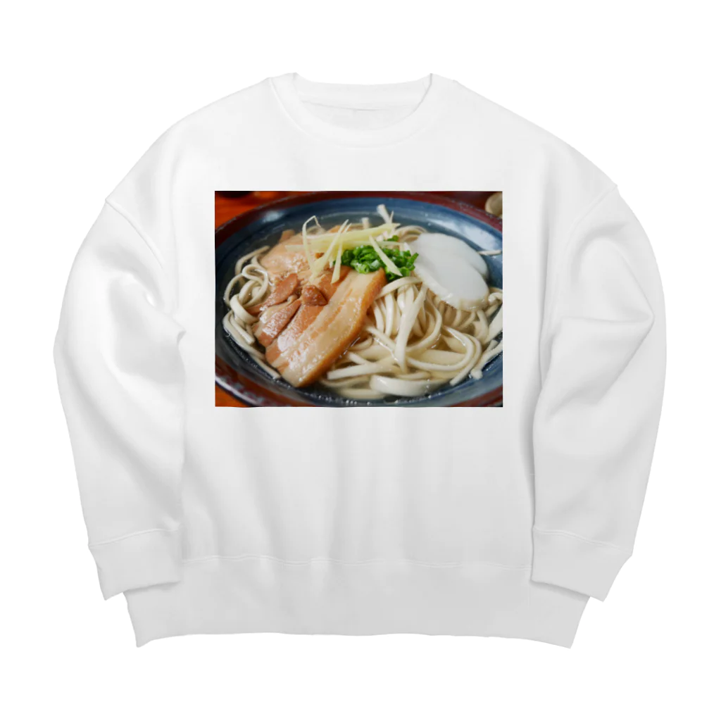 shinmaimamaのソーキそば Big Crew Neck Sweatshirt