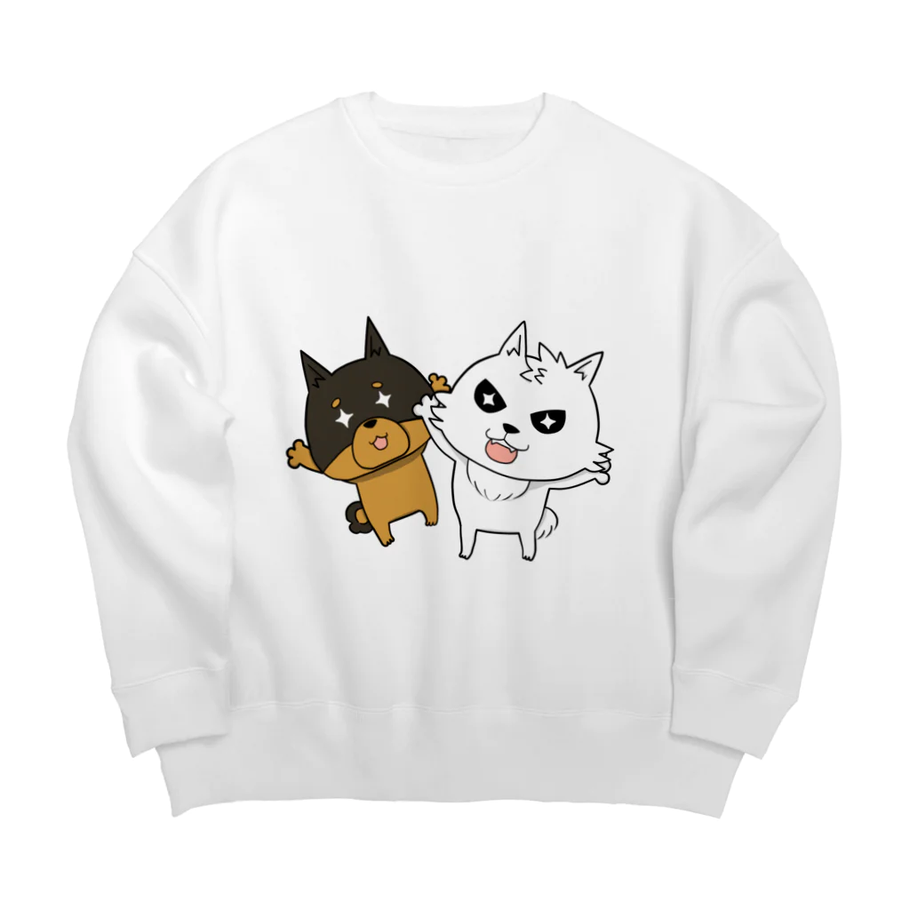 がうさんのお店のきらきら Big Crew Neck Sweatshirt