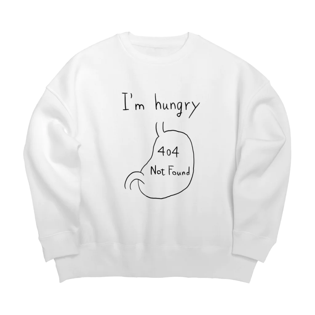 ふせしょっぷの胃の中404 Big Crew Neck Sweatshirt