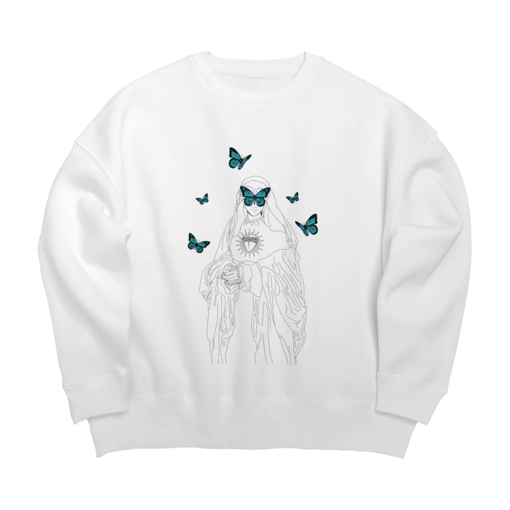 ライカラのButterfly Nun Big Crew Neck Sweatshirt