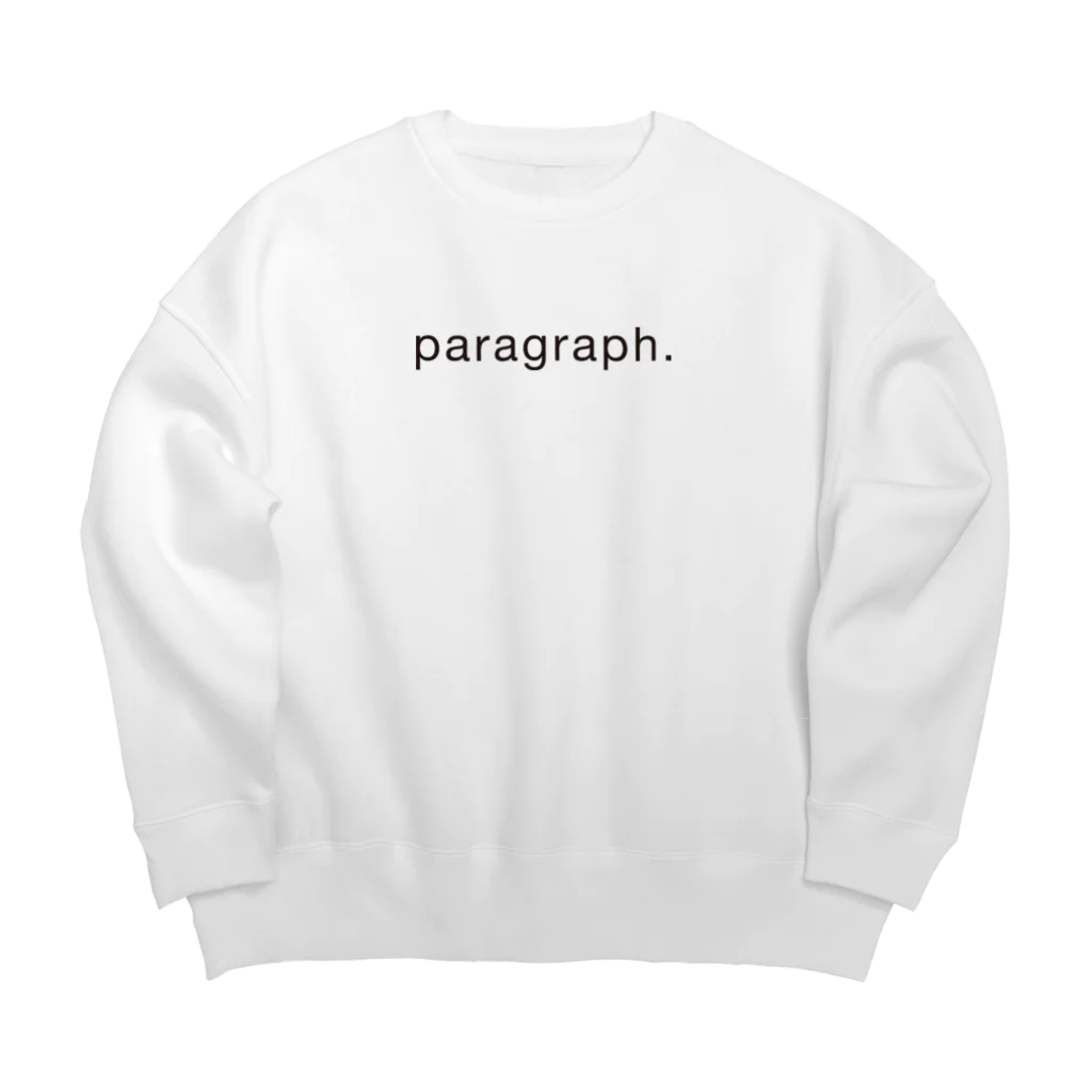 paragraphのparagraph ビッグシルエットスウェット