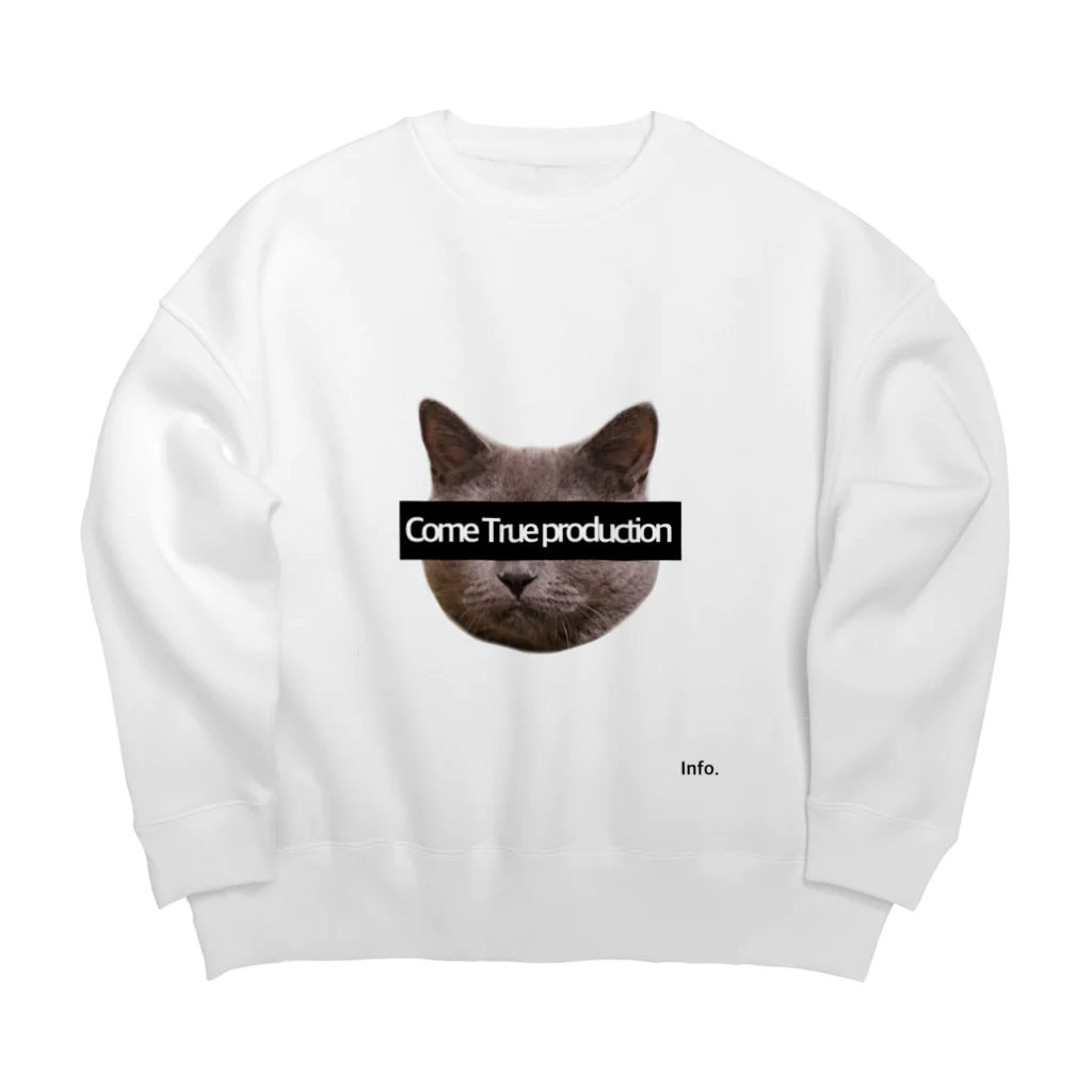 ohakoyaのComeTrue production Big Crew Neck Sweatshirt