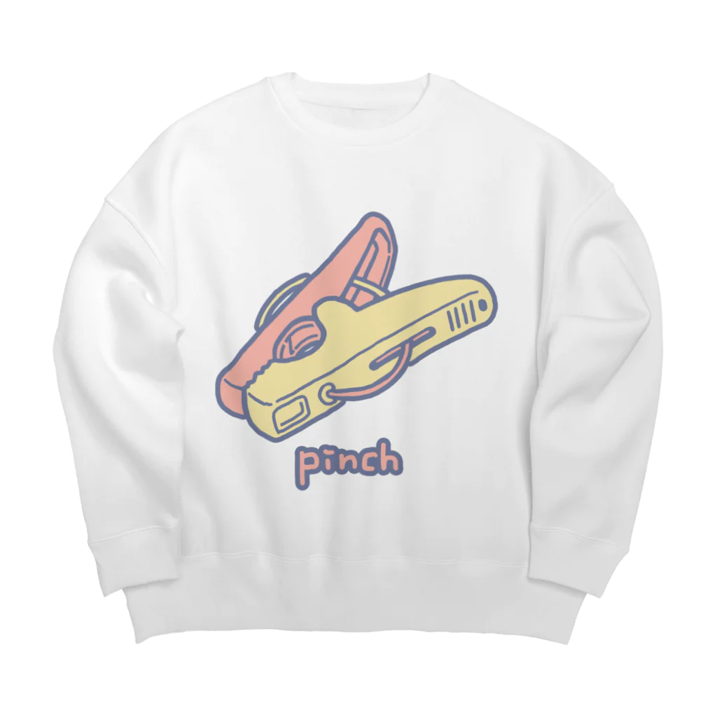 pinchのかわいいピンチ Big Crew Neck Sweatshirt