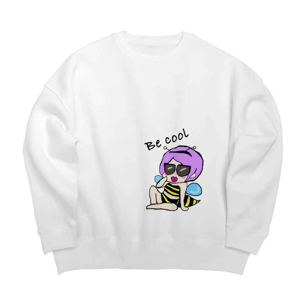 なまのもものBe cool Big Crew Neck Sweatshirt