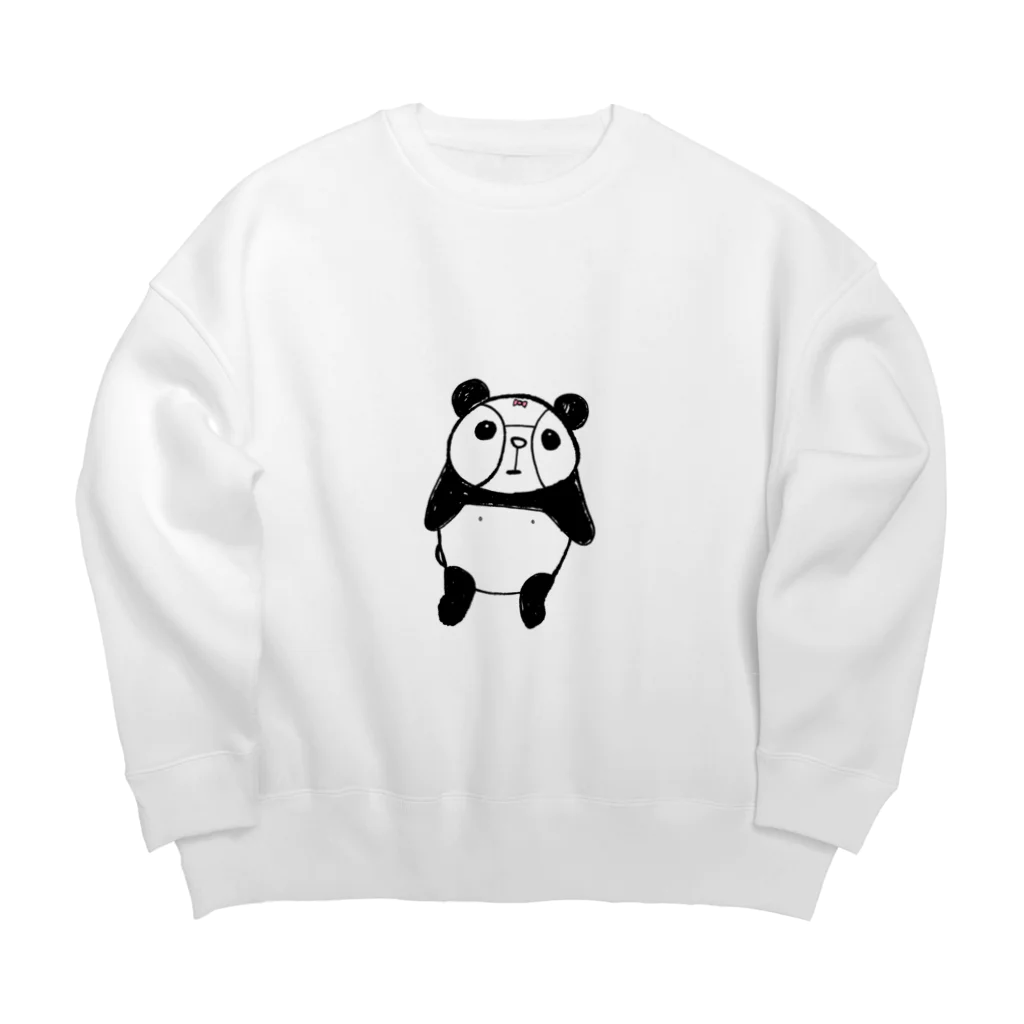 つだぱんのつだぱん Big Crew Neck Sweatshirt