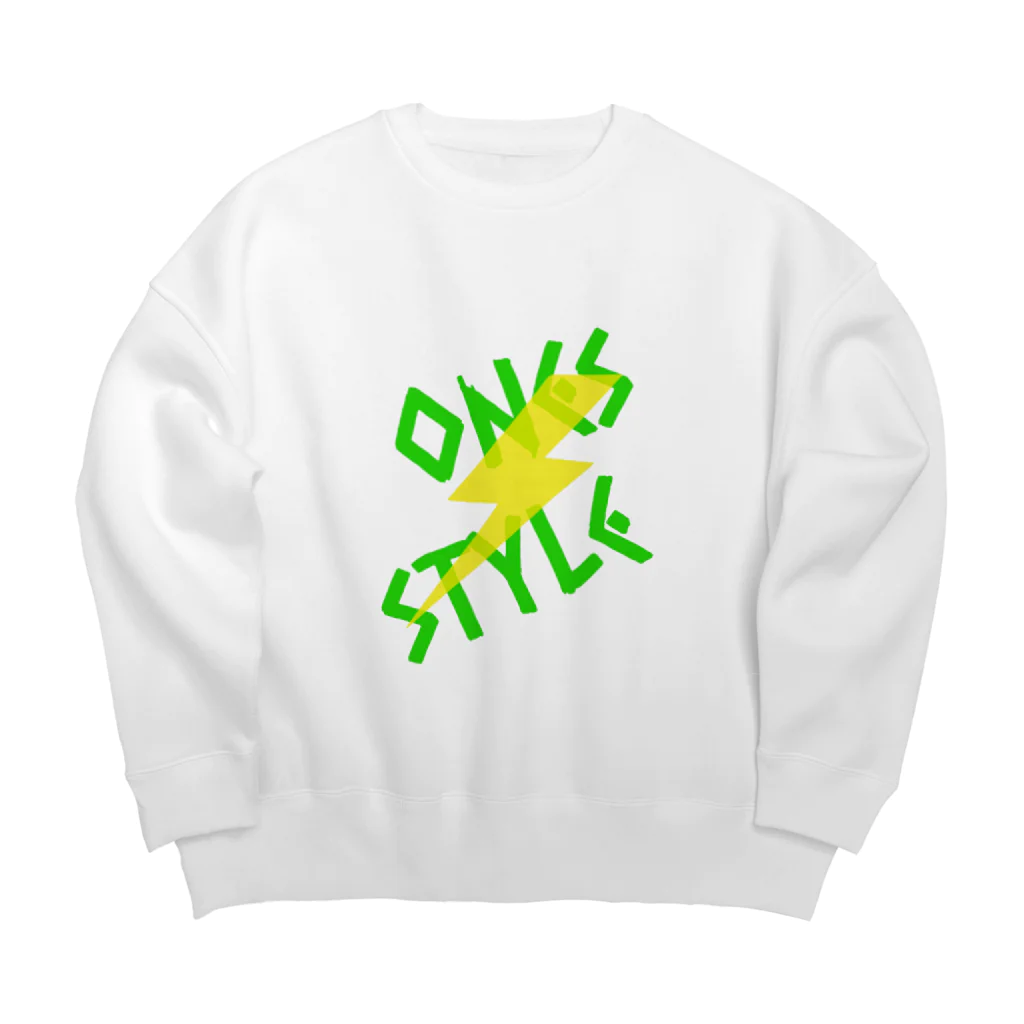 onesstyle33のones style Big Crew Neck Sweatshirt