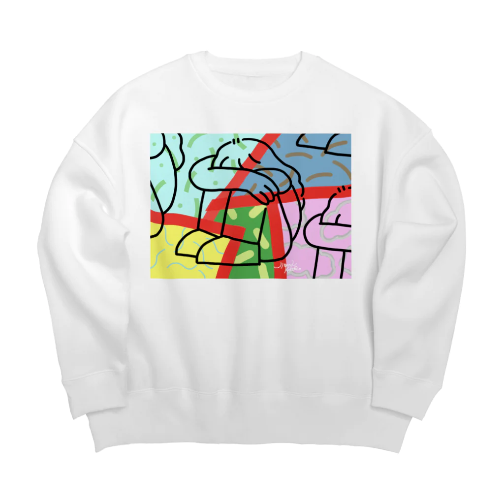 jitomi shopのREDLINE Big Crew Neck Sweatshirt