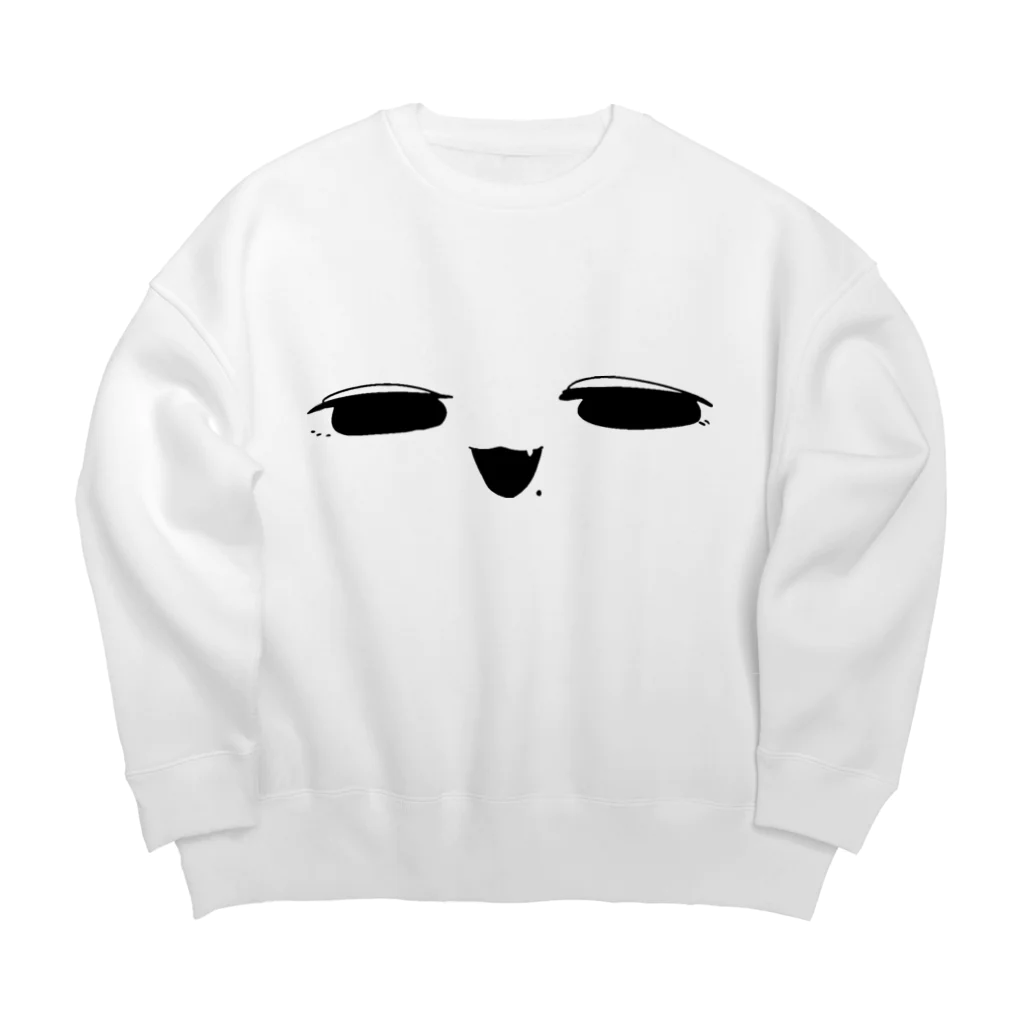 🍰🍭🍨🎂🍬🍩🍦🍮🍫🍪のぷおどす Big Crew Neck Sweatshirt