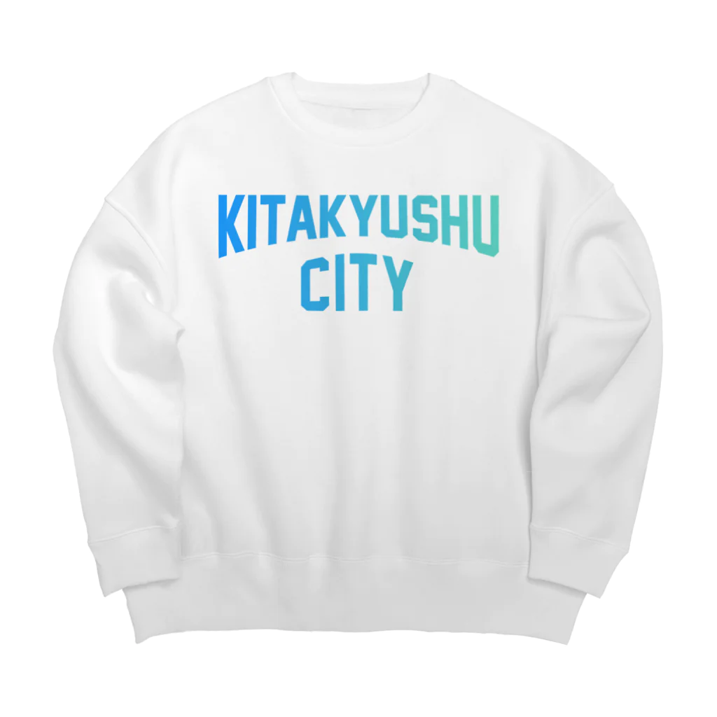 JIMOTO Wear Local Japanの北九州市 KITAKYUSHU CITY Big Crew Neck Sweatshirt