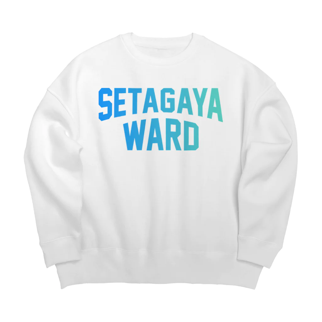JIMOTO Wear Local Japanの世田谷区 SETAGAYA WARD Big Crew Neck Sweatshirt