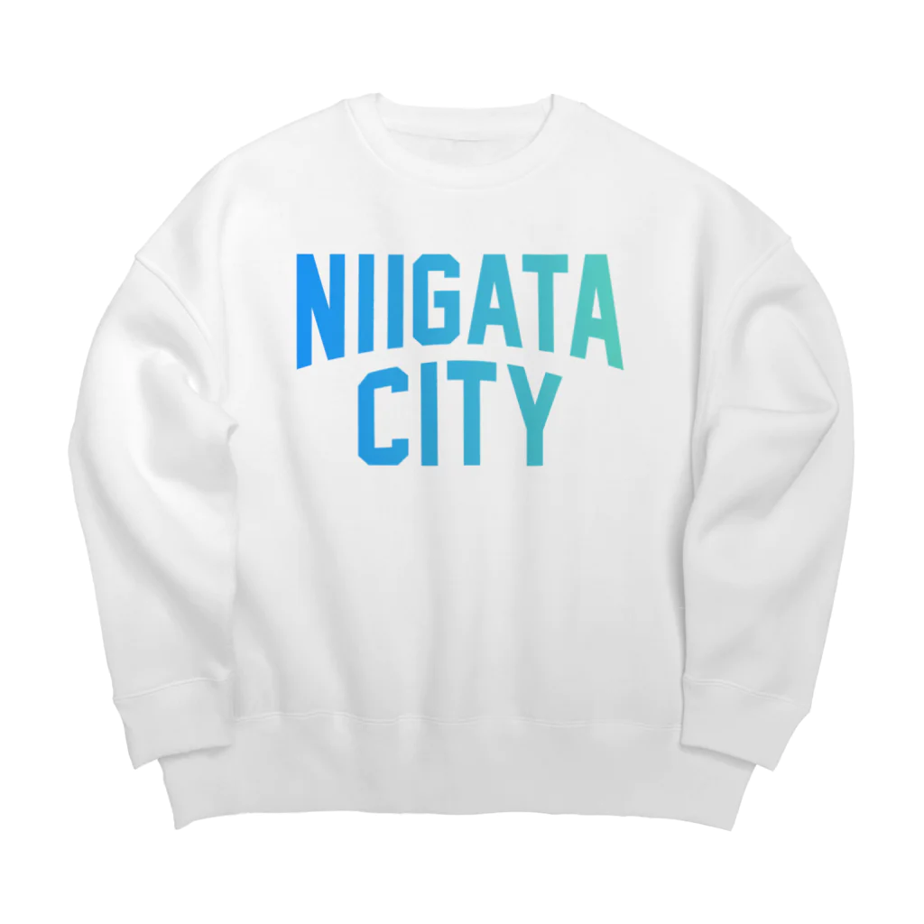 JIMOTO Wear Local Japanの新潟市 NIIGATA CITY ビッグシルエットスウェット