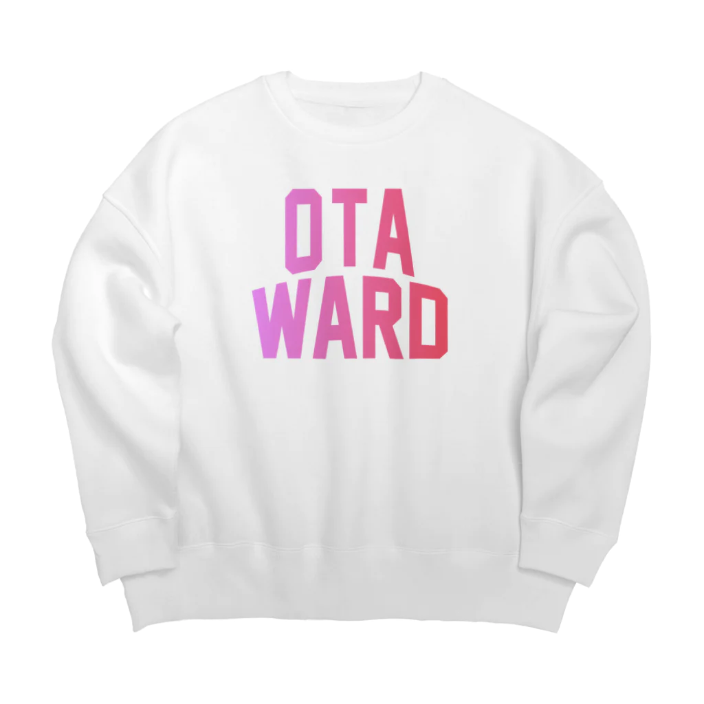 JIMOTO Wear Local Japanの大田区 OTA WARD ビッグシルエットスウェット