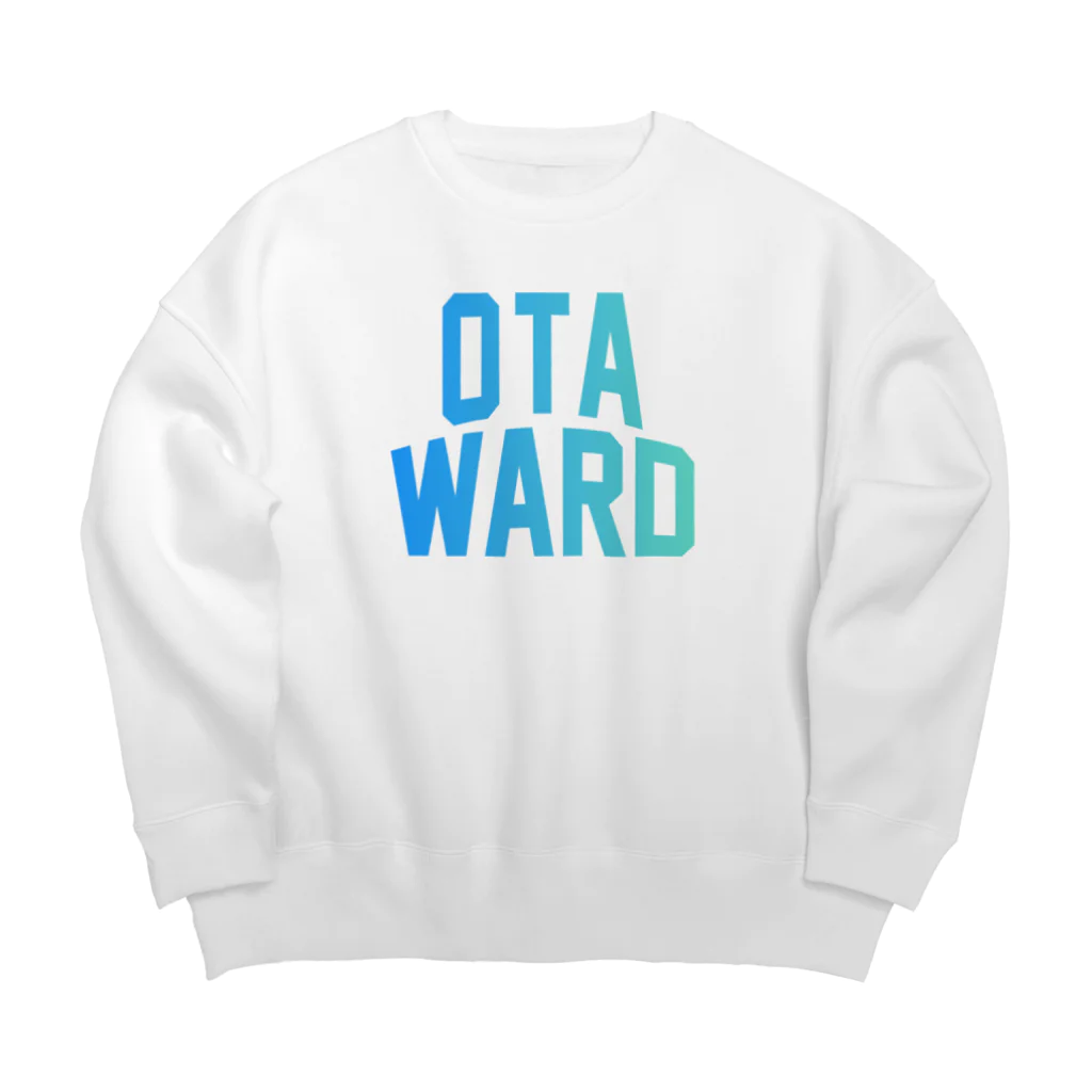 JIMOTO Wear Local Japanの大田区 OTA WARD Big Crew Neck Sweatshirt