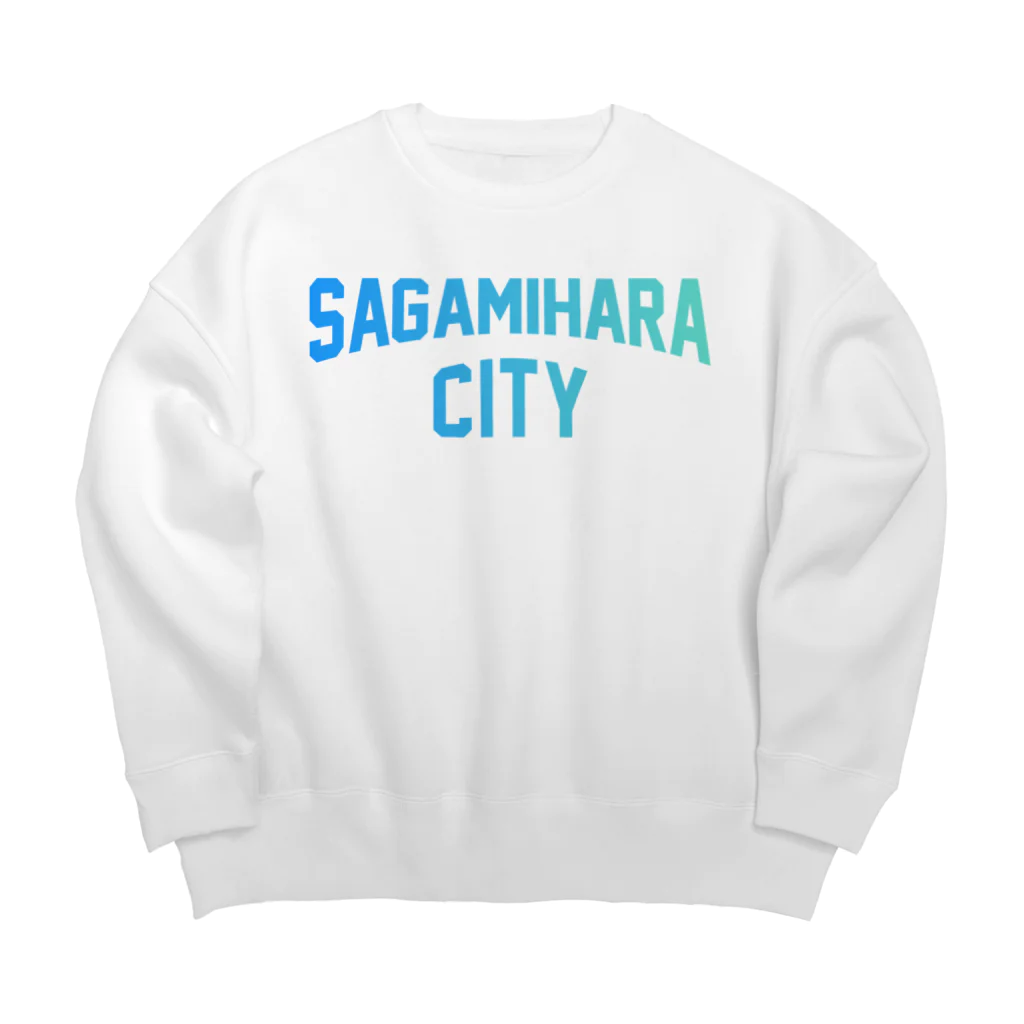 JIMOTO Wear Local Japanの相模原市 SAGAMIHARA CITY Big Crew Neck Sweatshirt