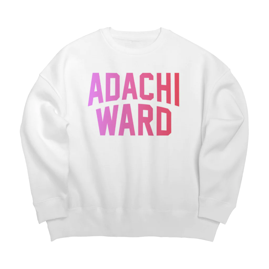 JIMOTOE Wear Local Japanの足立区 ADACHI WARD Big Crew Neck Sweatshirt