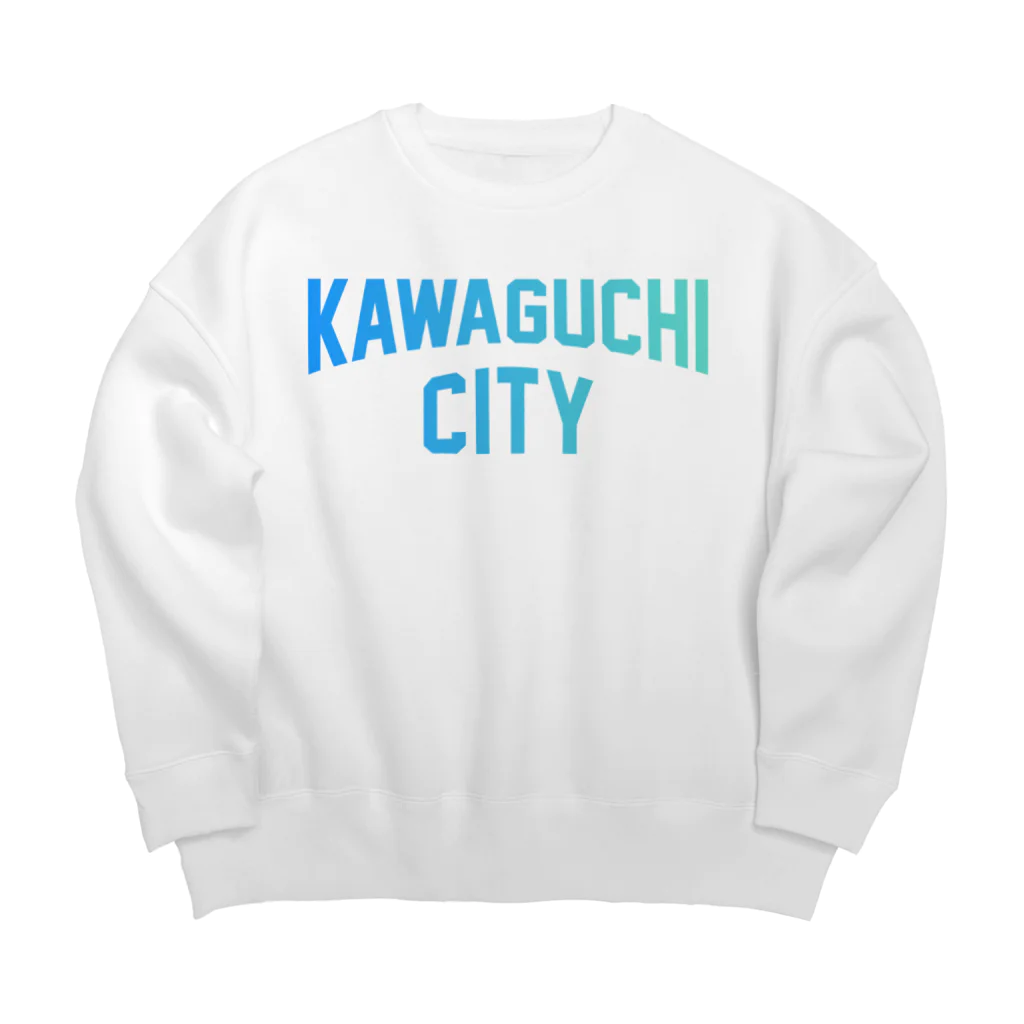 JIMOTOE Wear Local Japanの川口市 KAWAGUCHI CITY Big Crew Neck Sweatshirt