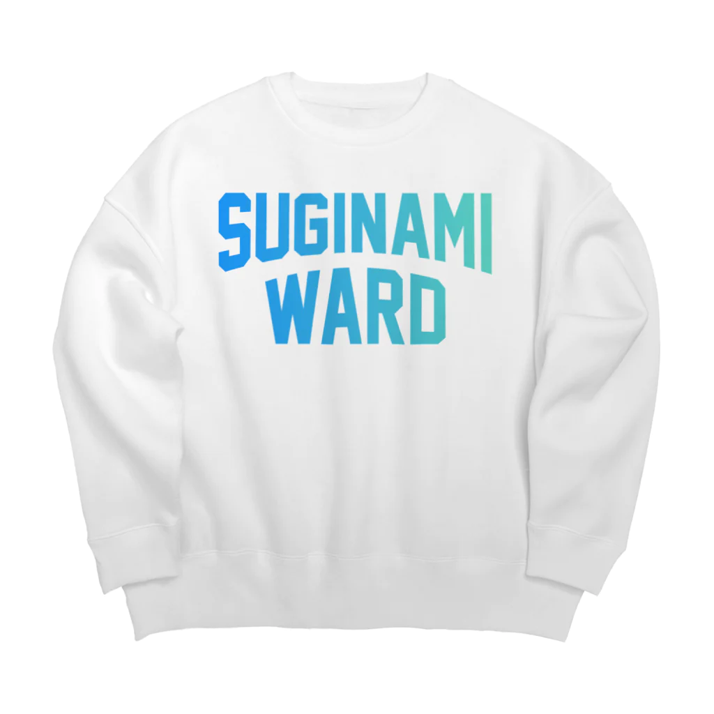 JIMOTOE Wear Local Japanの杉並区 SUGINAMI WARD Big Crew Neck Sweatshirt