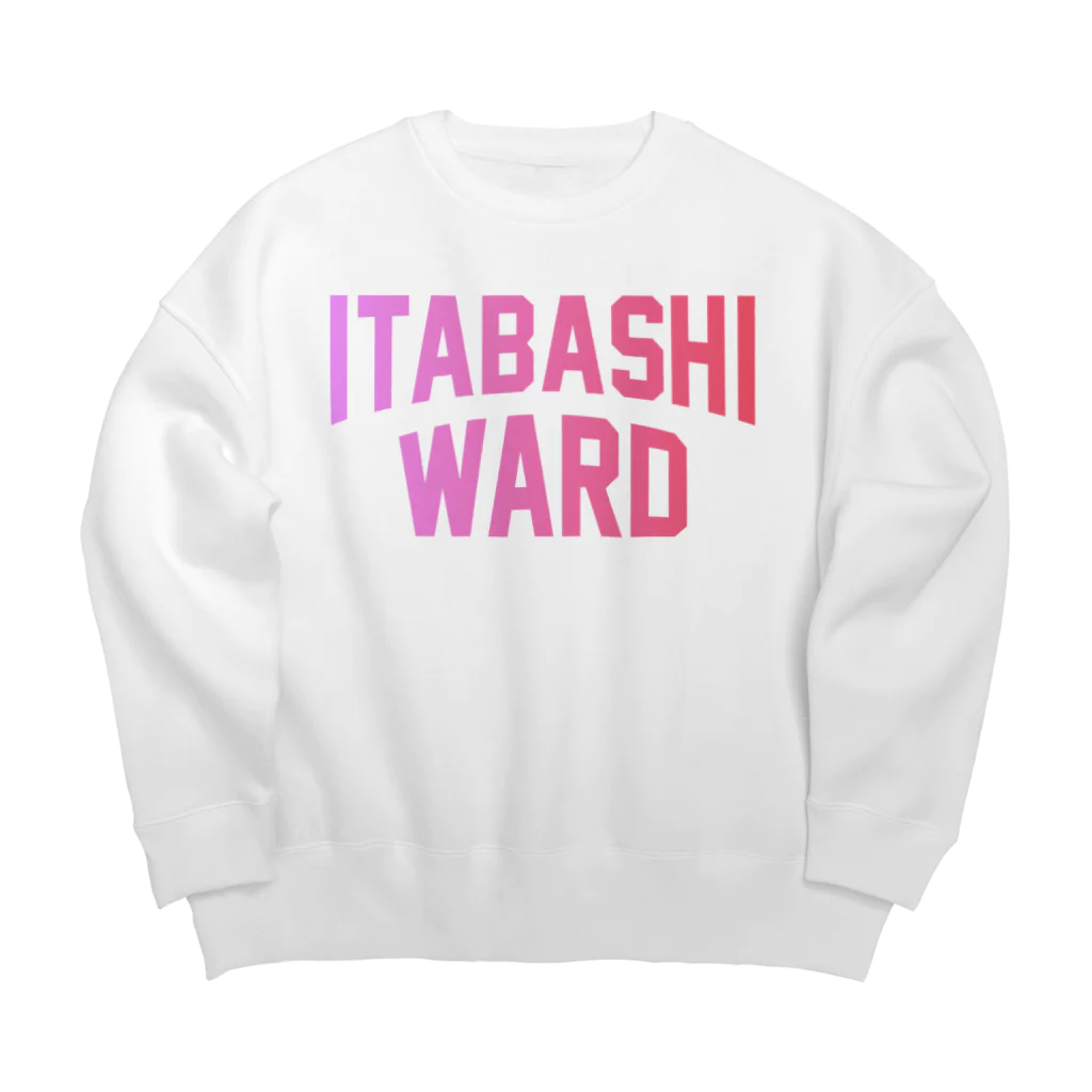 JIMOTO Wear Local Japanの板橋区 ITABASHI WARD Big Crew Neck Sweatshirt