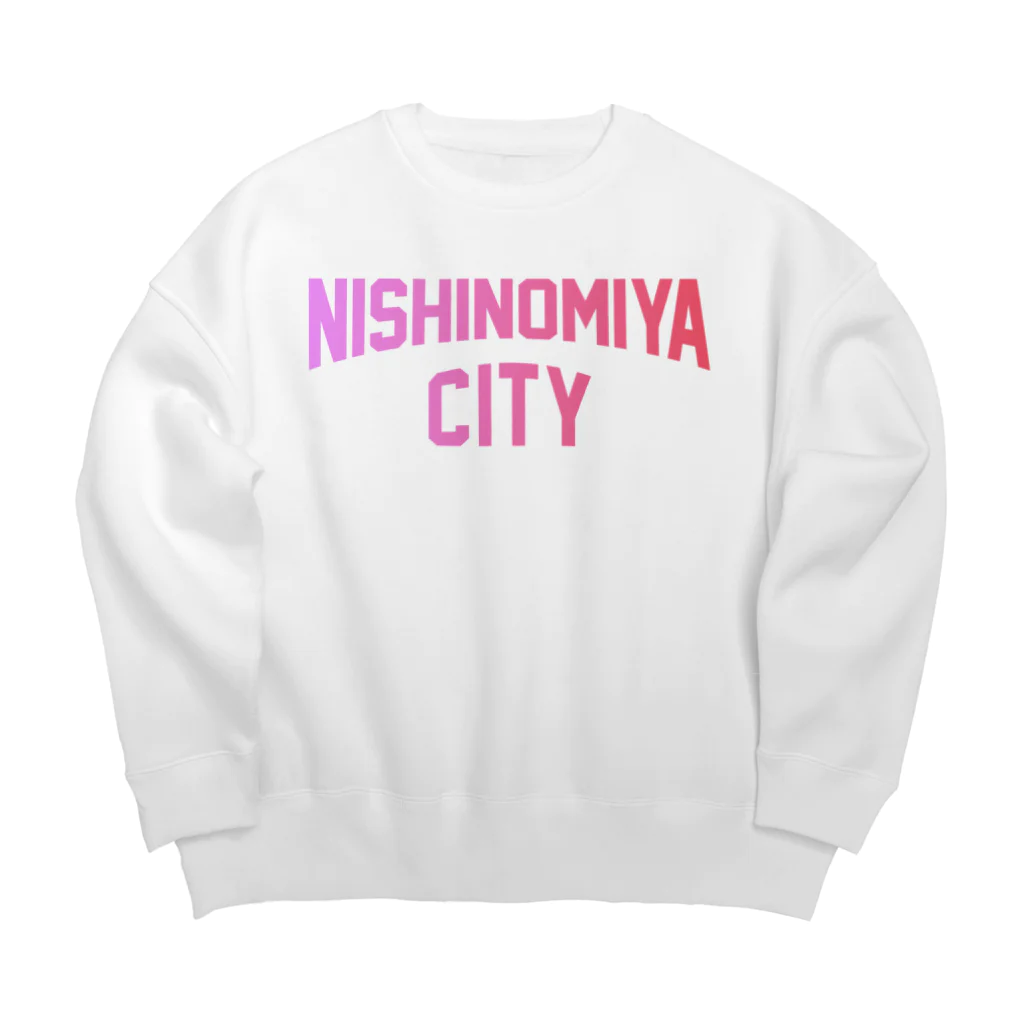 JIMOTO Wear Local Japanの西宮市 NISHINOMIYA CITY ビッグシルエットスウェット