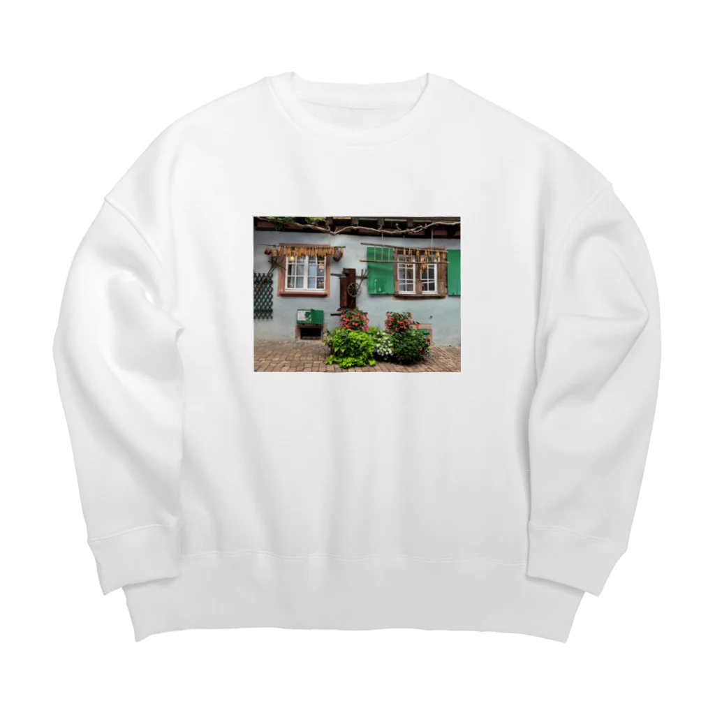 佐々木のフランス　リクヴィアの家 Big Crew Neck Sweatshirt