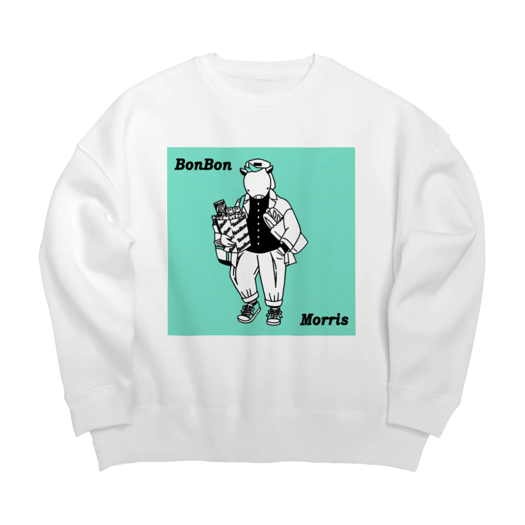 BonBonのショッピングモーリス Big Crew Neck Sweatshirt