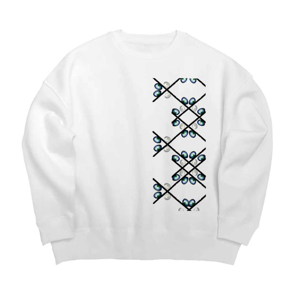 魚風商店の景色の宝石 Big Crew Neck Sweatshirt