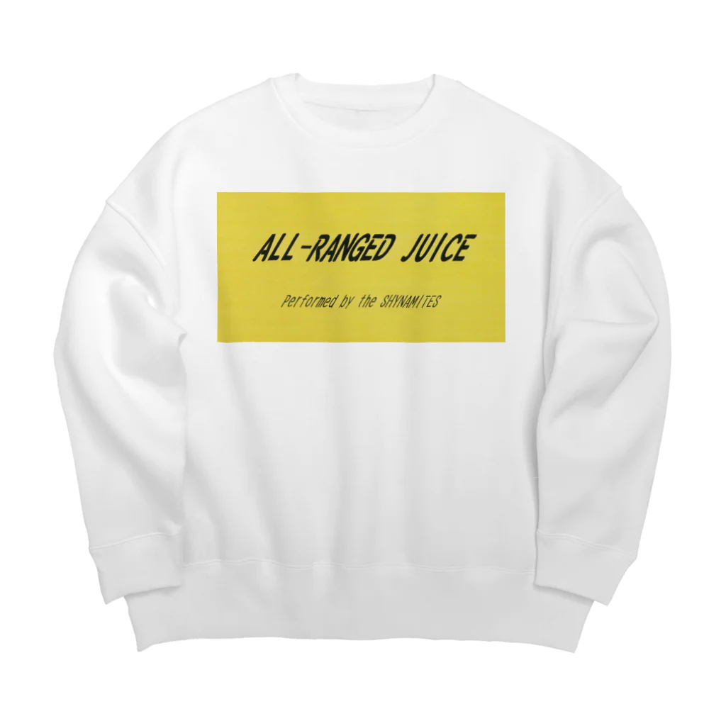 Les survenirs chaisnamiquesのAll-Ranged Juice 2002 ver.-Logo Big Crew Neck Sweatshirt