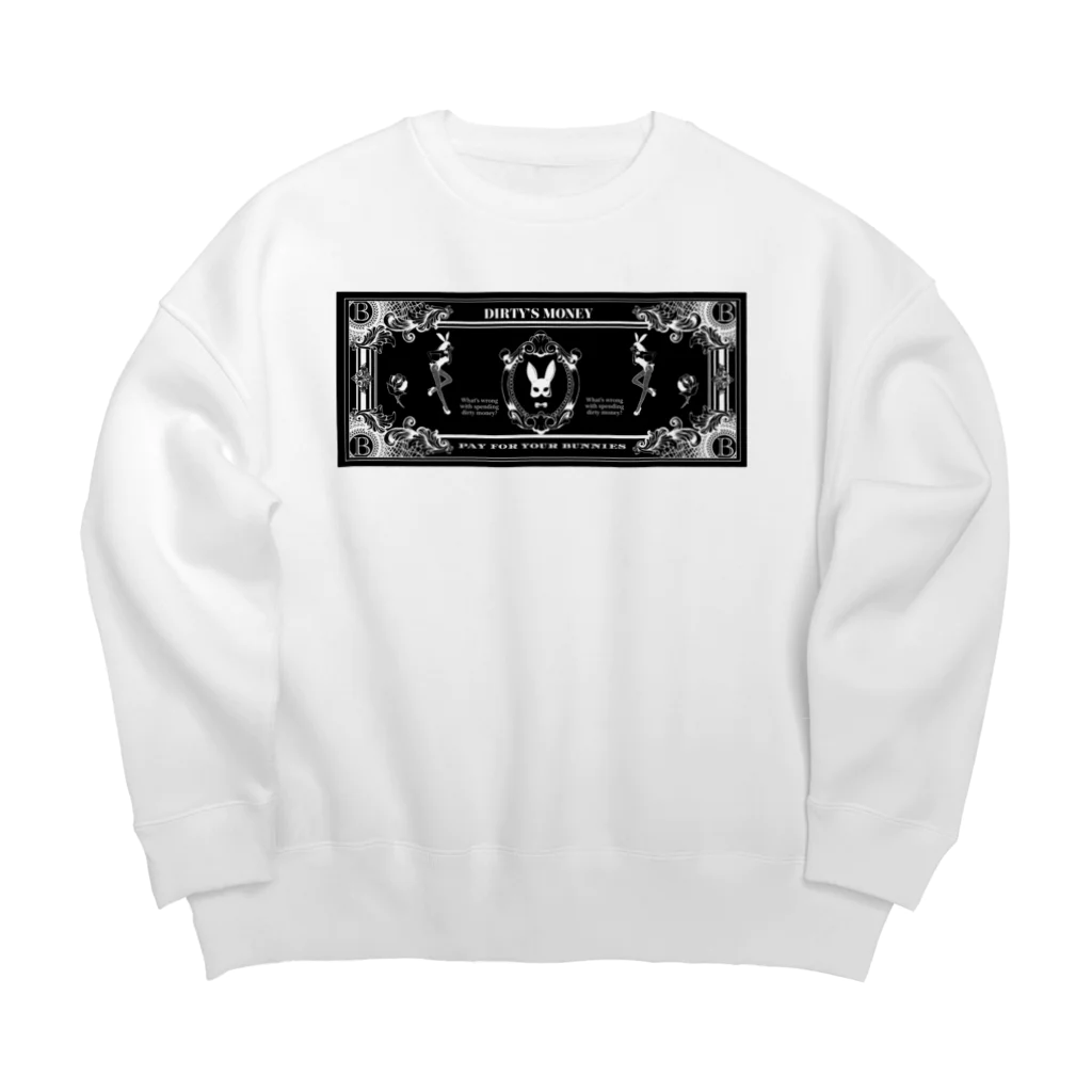 ライカラのDirty Money Ｎｏ．0 Big Crew Neck Sweatshirt