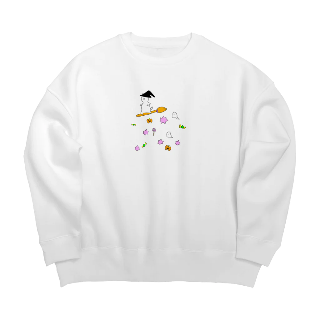 こんぺい工房のハロウィンナイト Big Crew Neck Sweatshirt