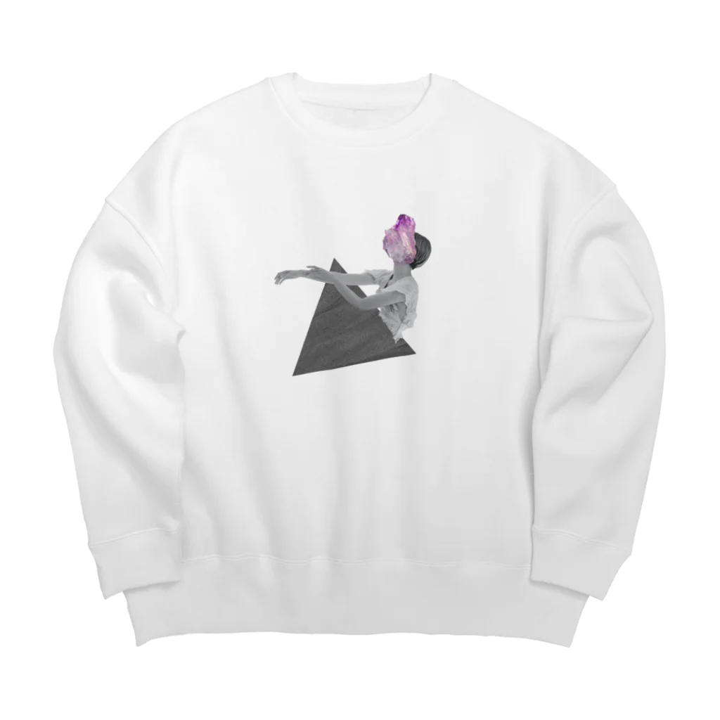 ？のamethyst Big Crew Neck Sweatshirt