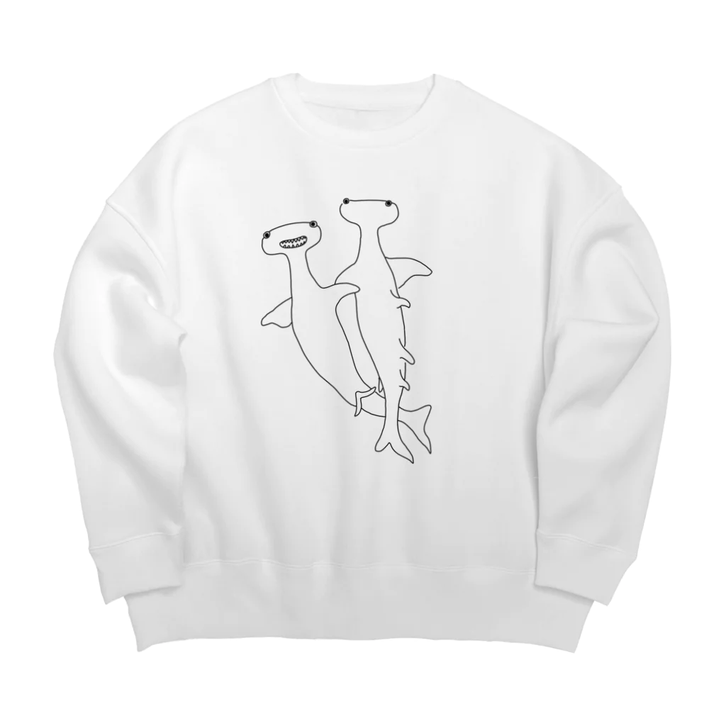 福野泰介のしゅもくざめ Big Crew Neck Sweatshirt