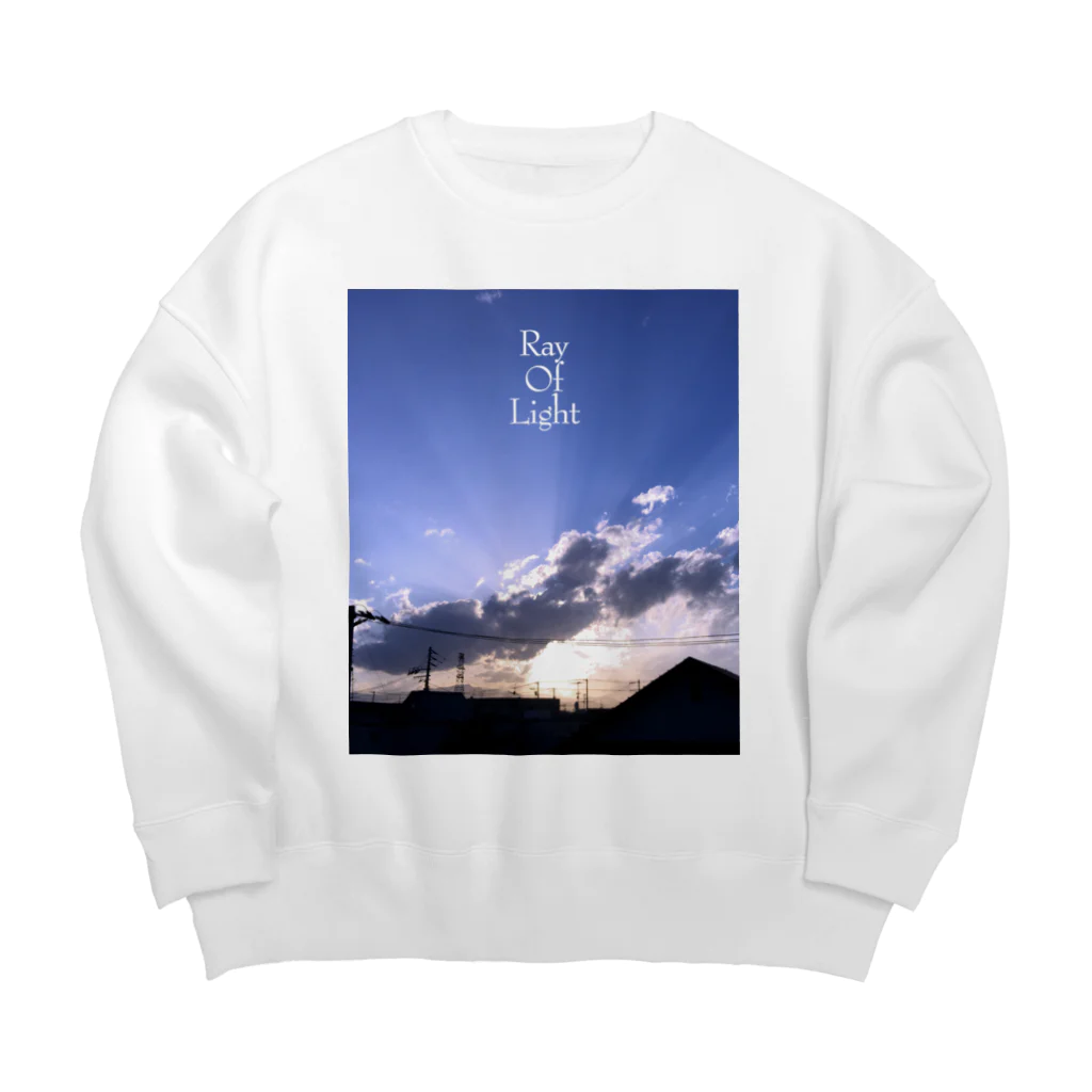 TAKUYA DESIGN WORKSのRay Of Light Big Crew Neck Sweatshirt